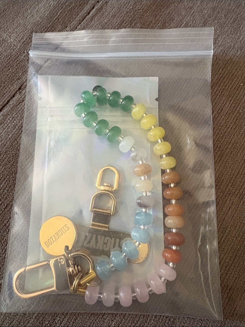 SPECTRUM AGATE ORBIT PHONE STRAP - Picture 5 of 7